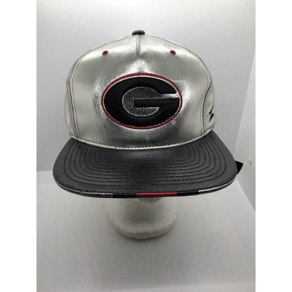 Zephyr NCAA Georgia‎ Bulldogs "Gridiron Collection" 5 Panel Flat Bill Snapback - Picture 1 of 13